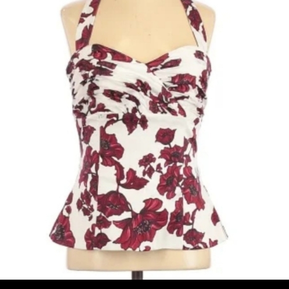 White House Black Market Tops - White House Black Market Halter Sleeveless Top